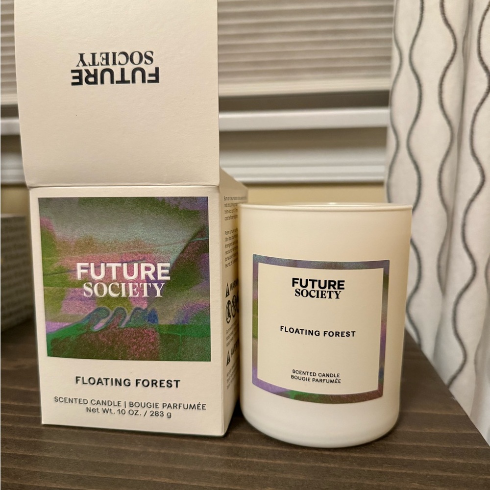 Future Society Floating Forest Scented Candle - White